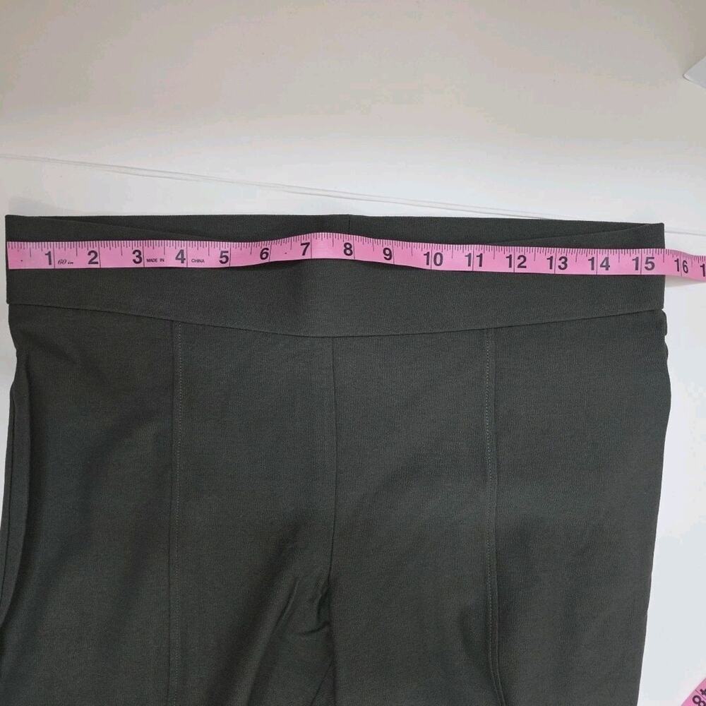 New MSRP $178 Eileen Fisher Washable Crepe Ponte Slim Pants Size Small Gray - Picture 8 of 9
